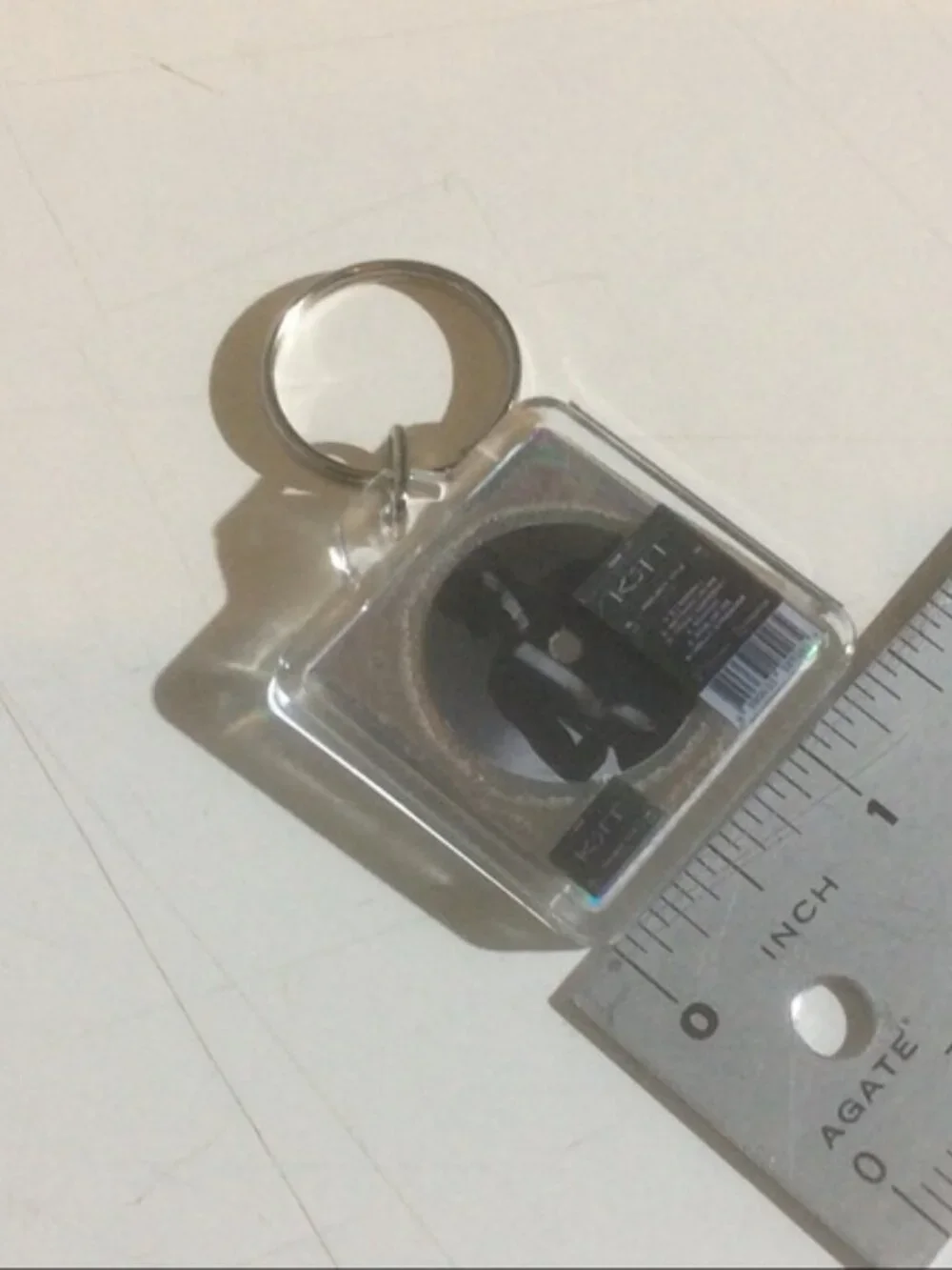 KAI Keychain K-Pop Singer Solo Mini Album CD Cover Art Plastic Bag FOB Tag 2020